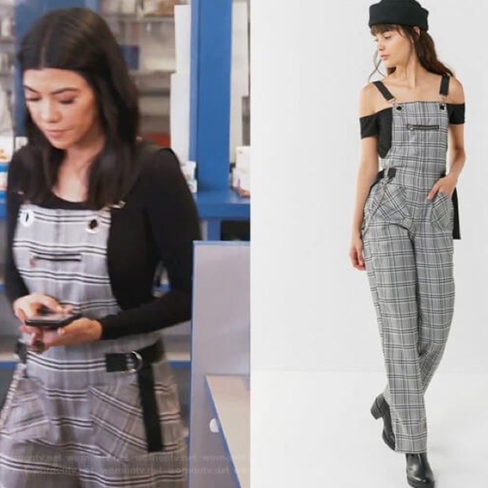 Plaid jumpsuit